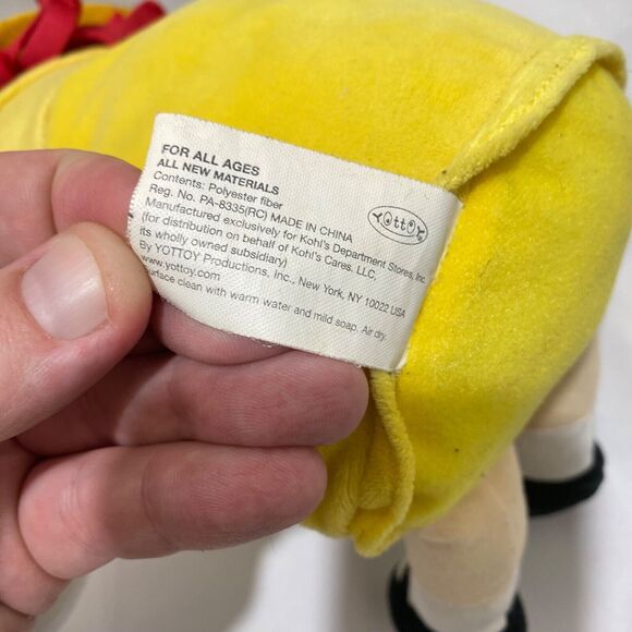 Madeline Plush Doll Yellow Hat and dress 2021 By Ludwig LLC 13 Inch X 9 Inch - Picture 7 of 7